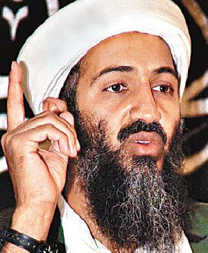 恐怖組織“伊斯蘭馬格里布基地組織”2003年向恐怖大亨本-拉登宣布效忠。圖為本-拉登 資料圖