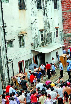 事發(fā)樓房。