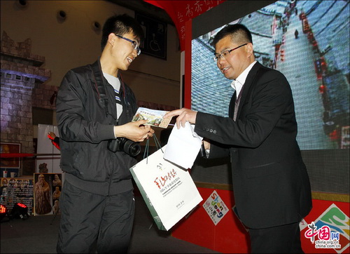 中國國內(nèi)旅交會：周村古商城亮點紛呈 搶人眼球 張紅霞 攝