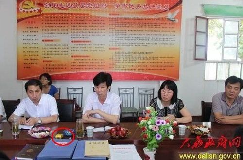 縣委書記慰問(wèn)貧困老黨員照片現(xiàn)天價(jià)煙