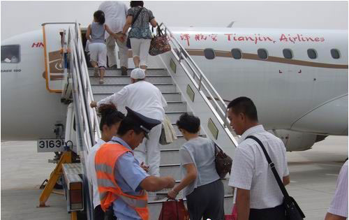 資料圖:天津航空