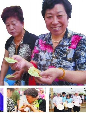 海琴?gòu)V場(chǎng)大擺滸苔宴 蛤蜊滸苔餅苔香炸蝦仁超誘人