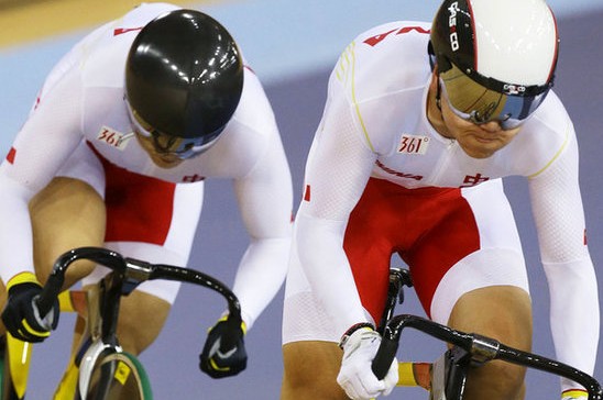 中國自行車奧運首金得而復(fù)失 郭爽/宮金杰犯規(guī)