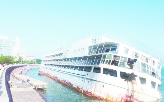 臺風達維吹跑青島中苑號致傾斜20度 市民船底挖海蠣子