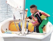 裸跑弟青島正式參加國際帆船比賽 申請吉尼斯紀(jì)錄