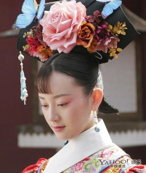 孫子大傳——景甜，本來景甜的美是甜美的小家碧玉，但是孫子大傳的造型做得大氣而古樸，效果反而比專門為景甜量身打造的戰(zhàn)國造型漂亮很多。