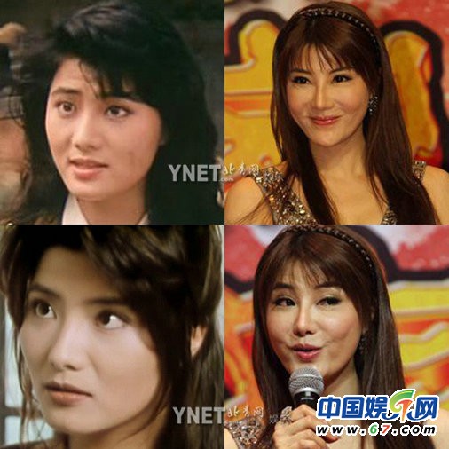 女星裝嫩未遂顯老態(tài)