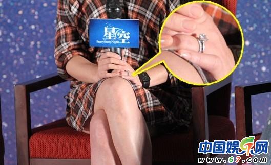 女星奢華鉆戒大PK 郭晶晶名店購(gòu)鉆戒獨(dú)步天下