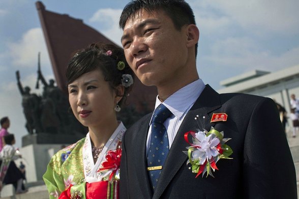 朝鮮舉國慶祝國慶節(jié)