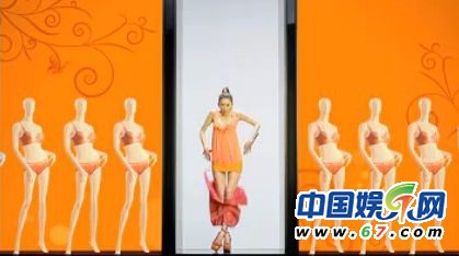 林志玲遭禁播內(nèi)衣廣告曝光 胸部大特寫