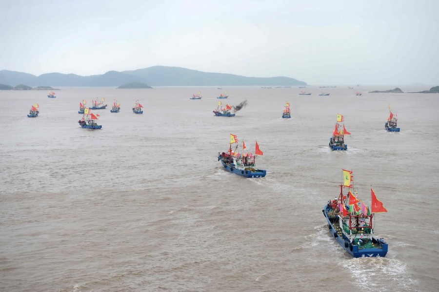 千艘漁船將抵達(dá)釣魚(yú)島海域作業(yè)