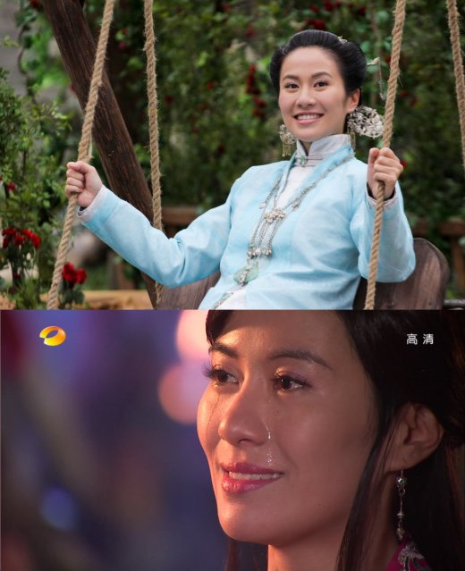 女星柔腸寸斷熒屏飆淚 盤點美人淚誰更迷人