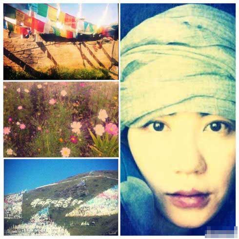 王菲宴請法師近照曝光 雙手合十純凈似少女