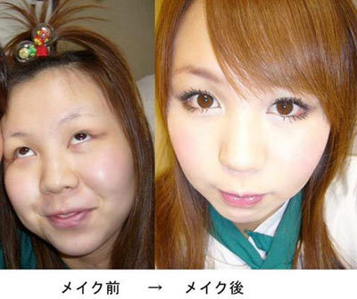 卸妝后嚇死人的素顏 餓滴神啊