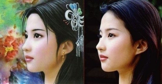 美人如畫(huà)嬌艷欲滴 那些從畫(huà)里走出來(lái)的佳人(組圖)