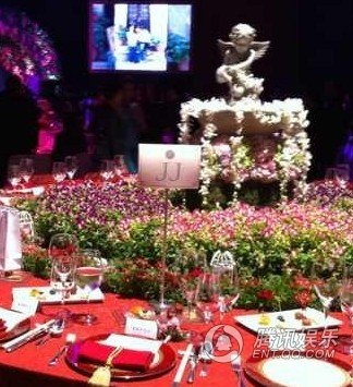 郭晶晶霍啟剛婚宴內場曝光