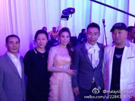 馬來羽毛名將李宗偉大婚 李永波鮑春來陶菲克到場祝賀
