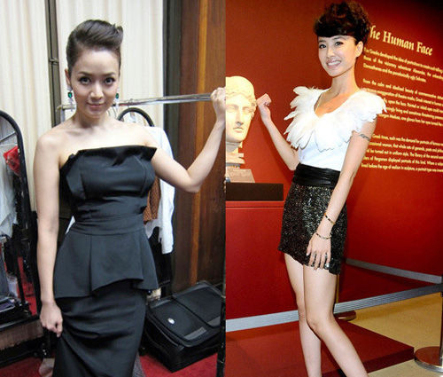 情敵穿衣較勁 看誰最有范兒？