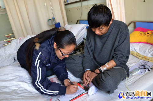 青島小哥救災落病根 沒錢治命懸一線