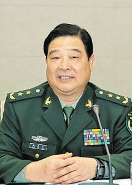 資料圖：新任總后勤部部長趙克石。