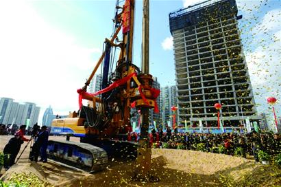我市開始進(jìn)入地鐵建設(shè)的高潮期 3號(hào)、2號(hào)線都已開工建設(shè) 1號(hào)、4號(hào)、6號(hào)線也將陸續(xù)開工