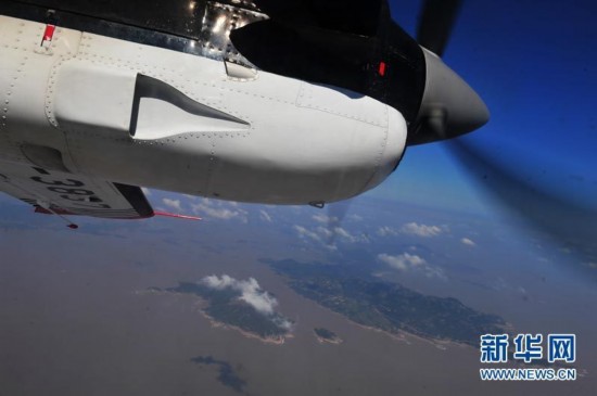 海監(jiān)飛機飛臨釣魚島遭日方攔截