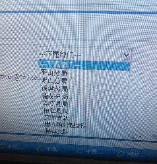 本溪市公安公共服務(wù)平臺“下屬部門”一欄，并未有叫“水洞公安局”的機構(gòu)。