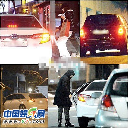 金泰熙Rain約會(huì)被拍 出行口罩遮面