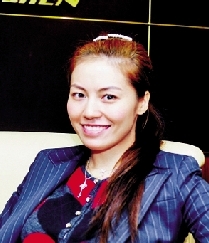 左穎，宗申集團(tuán)總裁左宗申的女兒