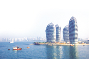 海南三亞樓市高速發(fā)展期的標志性項目鳳凰島