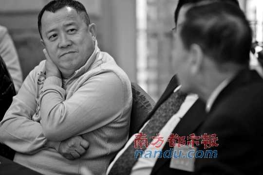 曾志偉在政協(xié)分組會(huì)議吐槽“兩餐食唔飽”。 南都記者 鐘銳鈞 攝