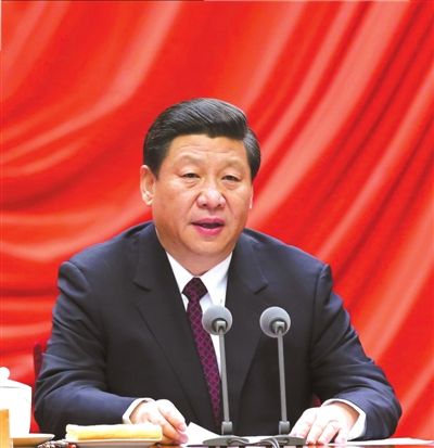 昨天，習(xí)近平在中紀(jì)委全會上發(fā)表重要講話。新華社發(fā)