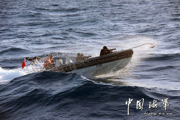壯觀的海軍登陸艦編隊。