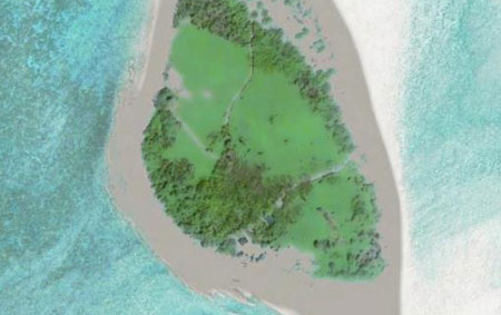 資料圖：被菲律賓侵占的南鑰島。