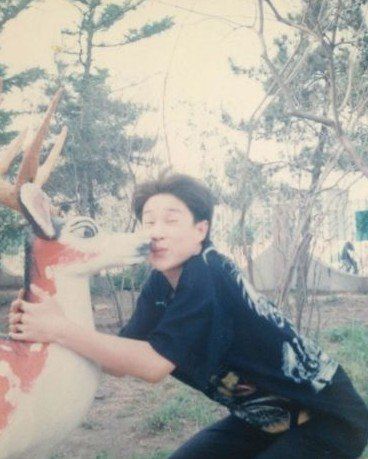 小沈陽曬自己14年前青蔥照。
