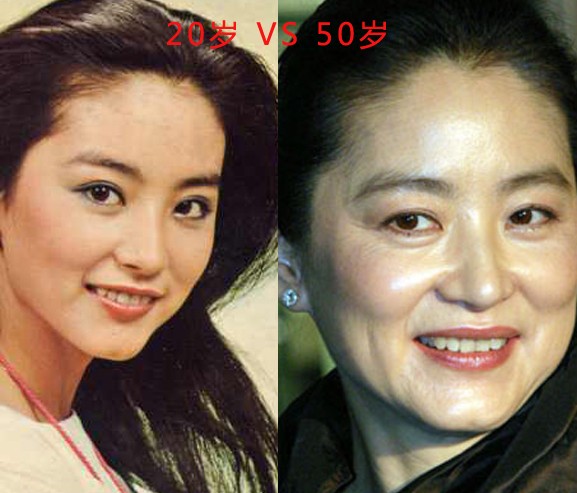 玉女出道二十年容貌今昔對比