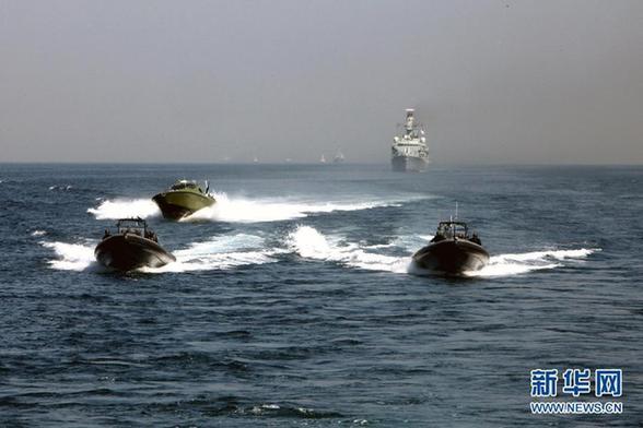 中國海軍第十四批護航編隊結(jié)束在巴基斯坦舉行的“和平-13”多國聯(lián)合軍演