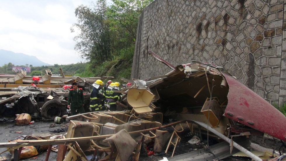 事故現(xiàn)場(chǎng)。 