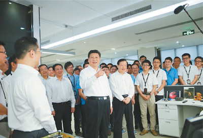 習(xí)近平：干在實(shí)處永無止境 走在前列要謀新篇