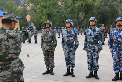 參與抗戰(zhàn)閱兵受訓(xùn)的將軍們