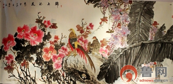 農(nóng)民成為專業(yè)畫(huà)家作品遠(yuǎn)銷國(guó)外